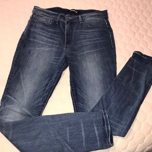 High rise stretch legging jeans